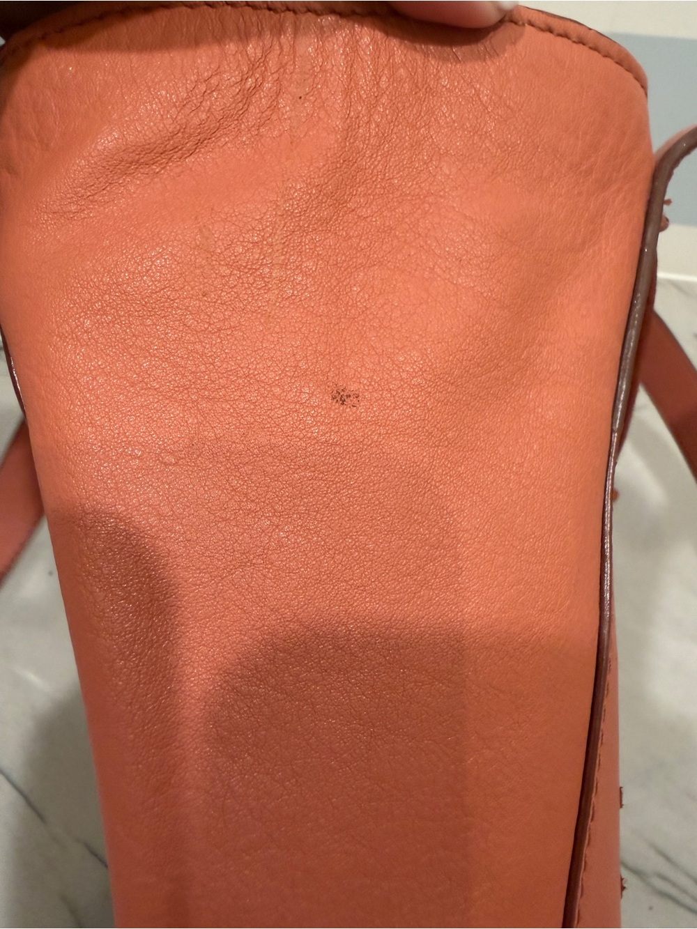 Lucky Brand Two-Piece Leather Tote & Hobo Bag Bundle - Rust and Tan - Picture 11 of 14